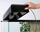 Kapak drite për terrarium Exo Terra Medium Compact Top, për llampa kompakte, 23.6\" x 3.5\" x 7.8\", i zi