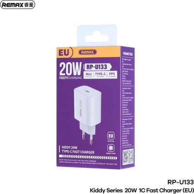 Karikues muri Remax Kiddy Series RP-U133, 20W, Type C, i bardhë