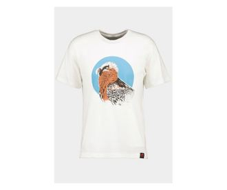 Bluzë PEGAS Zagan M, pambuk, regular fit, e bardhë
