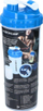 Шејкер за протеини Dunlop, 550ml, со две дополнителни садови, сина