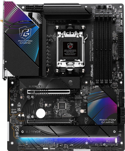 Pllakë amë ASRock X870 Riptide WiFi, AMD AM5, DDR5, e zezë