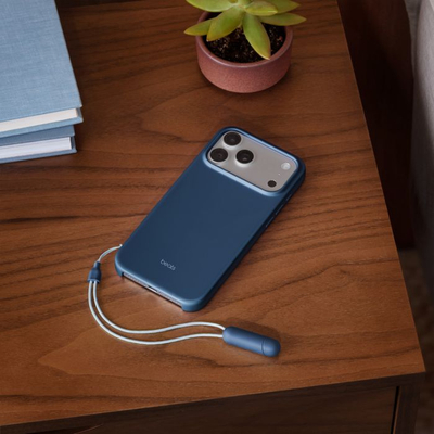Beats iPhone 17 Pro Max Kickstand Case with MagSafe and Camera Control, Bedrock Blue