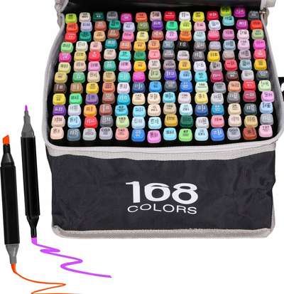 Сет маркери Extralink Highlighters, 168 парчиња, повеќебојни