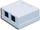 Мрежна приклучница Alantec GN002, UTP Cat 5e, 2x RJ45, бела