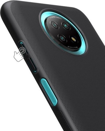 Mbrojtëse Nillkin Frosted Shield për Xiaomi Redmi Note 9T, e zezë
