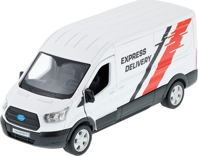 Maket metalik Ford Transit Van 2018, shkallë 1:32, i bardhë