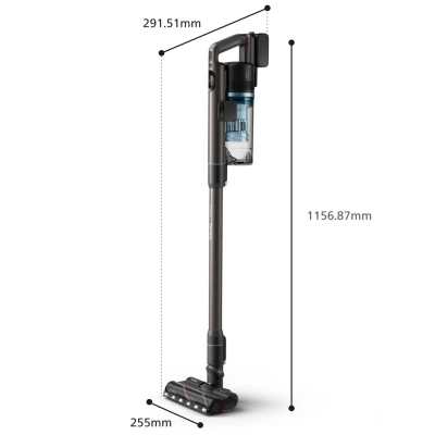 Aspirator shkop Philips 2‑në‑1, me bateri, pa qese, blu