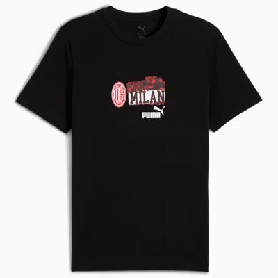 Блуза Puma AC Milan FtbINgry Tee M 779315-07, памук, црна