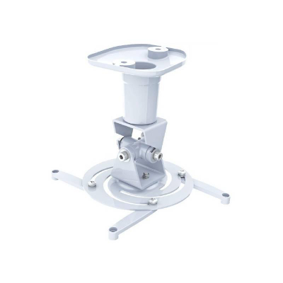 Носач за проектор Techly 022397, тавански, до 10 kg, бел