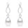 Vathë për femra Brilio Silver, të argjendtë