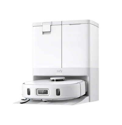 Robot fshesë Eufy X10 Pro Omni, thithje e fortë, stacion automatik, i bardhë