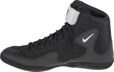 Atlete mundjeje Nike Inflict 3 për burra, të zeza me argjend