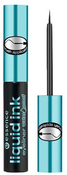Tus për sy Essence Liquid Eyeliner Water-Based 01, me bazë uji, i zi
