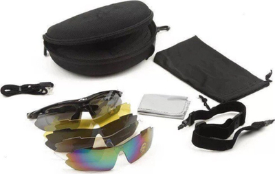 Syze çiklizmi Rockbros 10003 Polarized, filtër UV400, të zeza