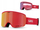 Очила за снег Giro Axis Unisex, дополнителна леќа Infrared, Red Black Thirds