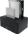 Dok stacion për disk LogiLink QP0028, USB 3.2 Gen 2 USB C, SATA HDD SSD, i zi