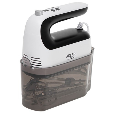Mikser dore Adler AD 4229, 600W, 9 shpejtësi Turbo, i bardhë