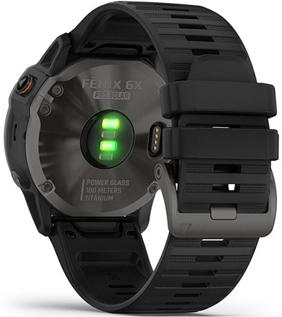 Orë e mençur Garmin Fenix 6X Pro Solar 010-02157-94, e zezë