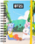 Fletore me spirale Line Friends, A5, 90 fletë, me shumë ngjyra