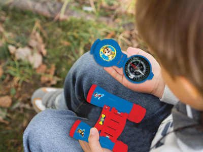 Set aventure për kalamaj Lexibook Paw Patrol, walkie talkie 120 m, dylbi dhe busull, shumëngjyrëshe