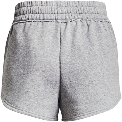 Pantallona të shkurtra Under Armour Project Rock Fleece për goca, gri