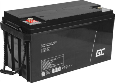 Bateri AGM Green Cell VRLA, 12V, 65Ah, e zezë