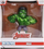 Figurine koleksionuese Marvel Hulk, 4", metal die cast, e gjelbër
