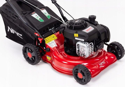 Prerëse bari me benzinë NAC 300E, 42cm, motor Briggs 125cm³, e kuqe