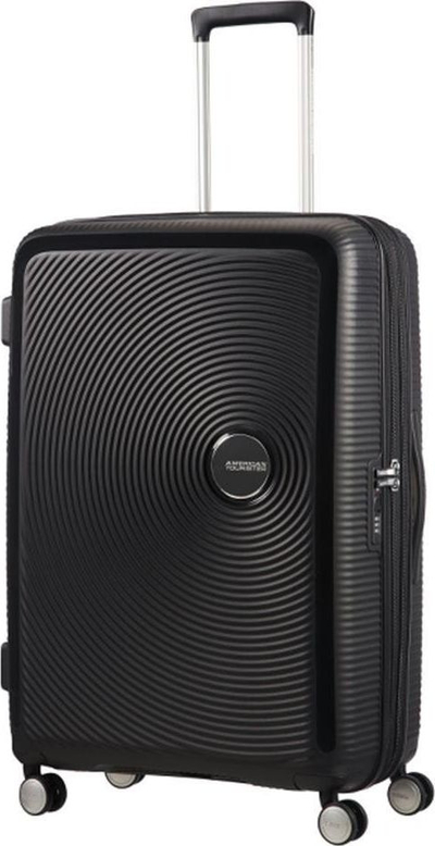 Valixhe American Tourister SoundBox Large, mbi 100L, me zgjerim, e zezë