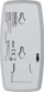 Безжичен детектор за движење EVOLVEO Alarmex Pro ACSALMPIR, WiFi 2.4 GHz, PIR, бел