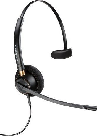 Kufje HP Poly Encorepro HW510D, njëanshe, me anulim zhurme, të zeza