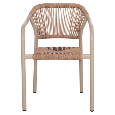 Karrige tavoline Lucci prej alumini 58x56x79Hcm (HM6266.02)