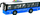Autobus lodër Battery Powered, 28cm, me drita dhe tinguj, blu