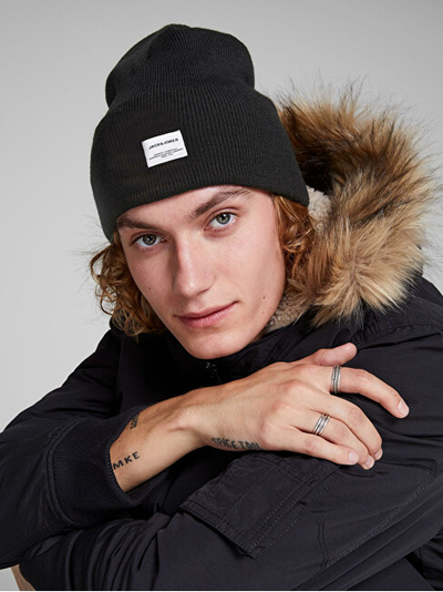 Kapele për meshkuj Jack&Jones, e zezë