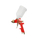 Пиштол за прскање AWTools HVLP H-827, резервоар 600ml, млазница 1.4mm