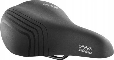 Uleëse biçiklete Selle Royal Spacious Moderate, Slow Fit Foam, me susta, e zezë