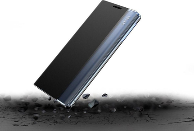 Këllëf telefoni Hurtel New Sleep për Xiaomi Redmi Poco M4 Pro, tip libër, me magnet, i zi