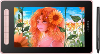Tablet grafik XP-Pen Artist 10 2nd, 10.1\", me ekran me prekje, rozë