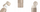 Shishe filtruese Wessper B2 Tritan Actitex, 1000ml, beige