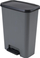 Kosh plehrash Curver Trash Bin, 46L, me pedale, gri e errët