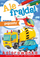 Книга за бојадисување What Fun Color Vehicles, превозни средства, за деца, шарена