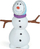 Figurinë lodër PAPO Enchanted World Snowman, për kalamaj, i bardhë