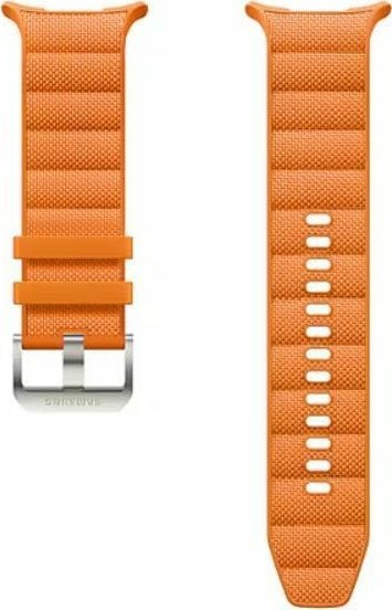 Rripa Samsung PeakForm Band për Galaxy Watch Ultra, pëlhurë sportive, me një klik, portokalli
