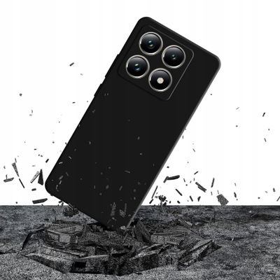 Futrollë silikoni 3mk për Xiaomi 14T Pro, mbrojtëse, e zezë