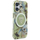 Футрола за телефон Guess Guhmp16Shflpedn, за iPhone 16, MagSafe, зелена со цветови