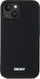 Футрола за телефон DKNY DKHCP15S3DRPWK, за iPhone 15 14 13 6.1", тврдa 3D rubber футрола, црна
