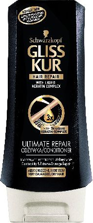 Balsam Schwarzkopf Gliss Kur Ultimate Repair, për flokë të thatë e të dëmtum, 200 ml