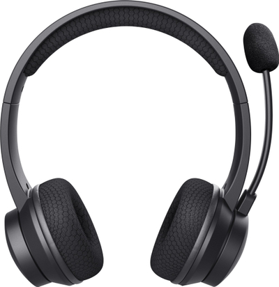 Kufje Trust Ayda, me dhe pa kabllo, Bluetooth, USB C, të zeza