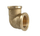Kënd metalik TDM Brass ELBOW 20012, 1/2", mesing