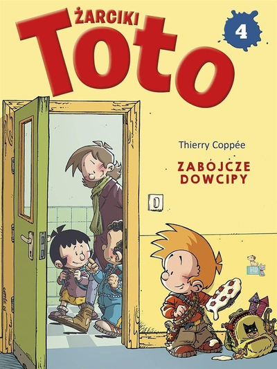 Libër komik Killer Jokes Toto’s Pranks, Volume 4, për kalamaj